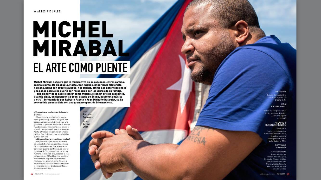Michel Mirabal Vistar Magazine